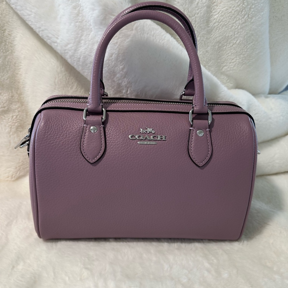 *AUTHENTIC*🍇COACH LAVENDER ROWAN🍇